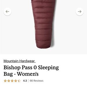 Mountain Hardware Sleeping Bag